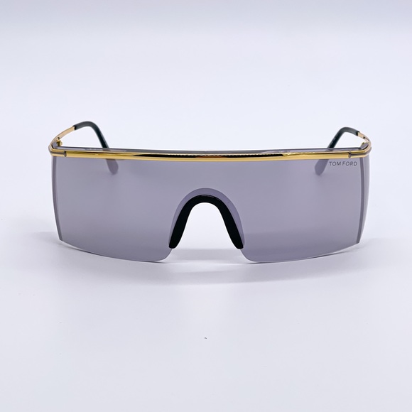 NEW TOM FORD PAVLOS-02 TF980 30C MEN’S SHIELD SUNGLASSES TOM FORD FT0980/S 30C - Picture 3 of 13